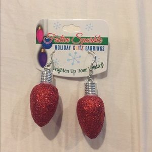 Red Holiday Earrings